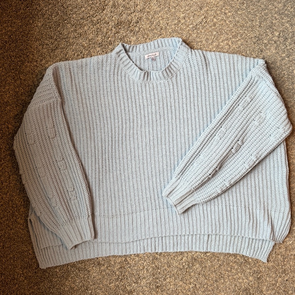 Blue sweater